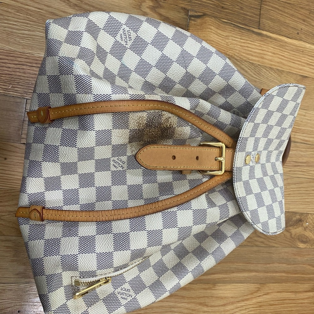 LV Authentic Damier Azur Sperone Backpack